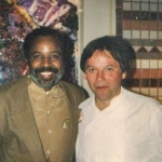 Stix Hooper and Wolfgang Puck