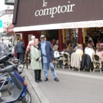 Gretchen Garth and Stix Hooper in Paris